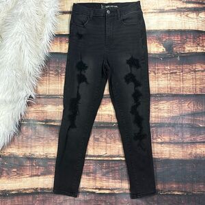 $5 SALE!  High Waist Black Ripped Jeans